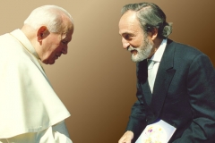 Rencontre avec le pape Jean-Paul II